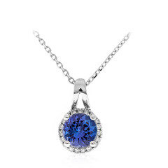 10K AAA Tanzanite Gold Necklace