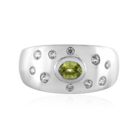 Sphene Silver Ring