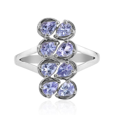 Tanzanite Silver Ring