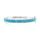 Sleeping Beauty Turquoise Silver Bangle (Faszination Türkis)