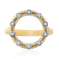 9K SI1 (G) Diamond Gold Ring