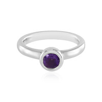 Zambian Amethyst Silver Ring