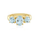 Sky Blue Topaz Silver Ring