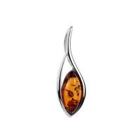 Baltic Amber Silver Pendant