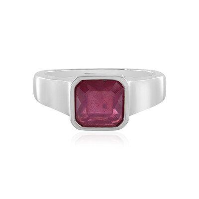 Madagascar Ruby Silver Ring