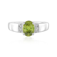 Sphene Silver Ring