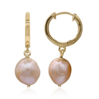 Freshwater pearl Silver Earrings (TPC)