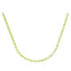 Peridot Silver Necklace