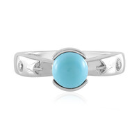 Sleeping Beauty Turquoise Silver Ring