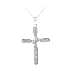 Zircon Silver Necklace