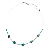 Blue Apatite Necklace