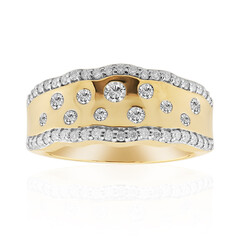 9K SI1 (G) Diamond Gold Ring