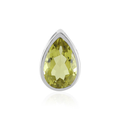 Ouro Verde Quartz Silver Pendant