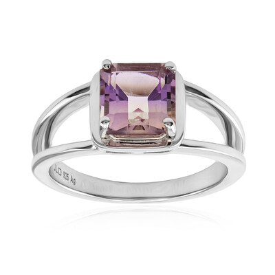 Ametrine Silver Ring