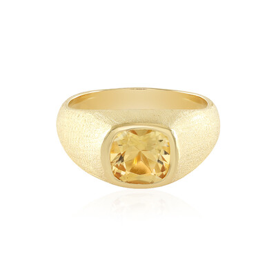 Citrine Silver Ring