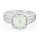 Prehnite Silver Ring