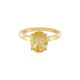 Citrine Silver Ring