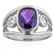 Colour Change Fluorite Silver Ring