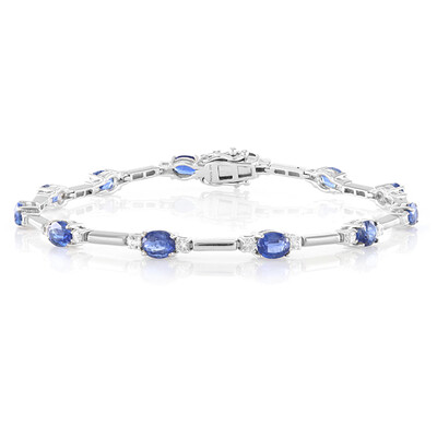 Nepal Kyanite Silver Bracelet