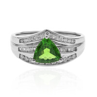 14K AAA Tsavorite Gold Ring (CIRARI)