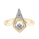 14K VVS1 (G) Diamond Gold Ring (Annette)