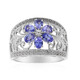 Tanzanite Silver Ring