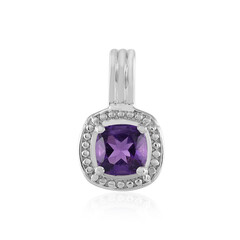 Amethyst Silver Pendant