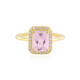 Brazilian Kunzite Silver Ring