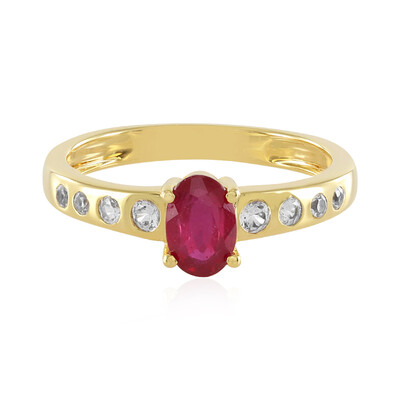 Madagascar Ruby Silver Ring