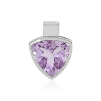 Rose de France Amethyst Silver Pendant