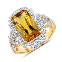 14K Golden Beryl Gold Ring (SUHANA)