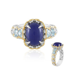 Sodalite Silver Ring (Gems en Vogue)