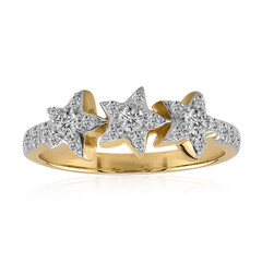 9K SI1 (G) Diamond Gold Ring