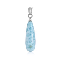 Larimar Silver Pendant