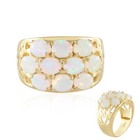 Welo Opal Silver Ring