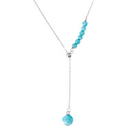 Larimar Silver Necklace