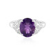 Amethyst Silver Ring