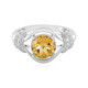 Citrine Silver Ring