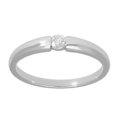 9K I2 (I) Diamond Gold Ring