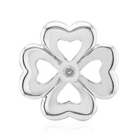 SI1 (G) Diamond Silver Charm