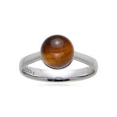 Tiger´s Eye Silver Ring