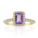 Amethyst Silver Ring