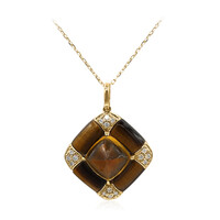 14K Citrine Gold Necklace