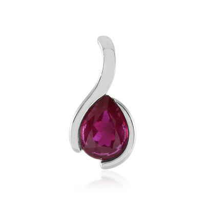 Madagascar Ruby Silver Pendant