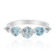 Sky Blue Topaz Silver Ring