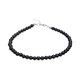 Black Tourmaline Silver Bracelet