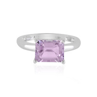 Rose de France Amethyst Silver Ring