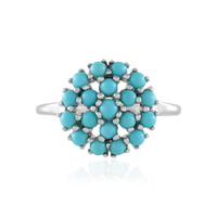 Sleeping Beauty Turquoise Silver Ring