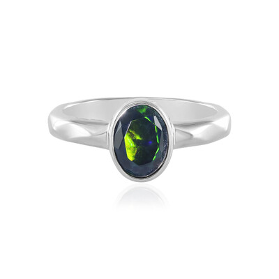 Mezezo Opal Silver Ring