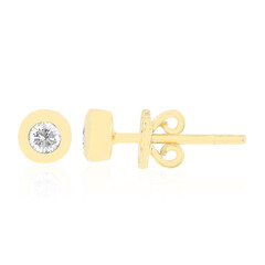 9K SI1 (G) Diamond Gold Earrings